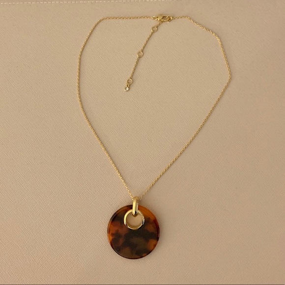 Kate spade ♠️ Gold-Tone Tortoise Pendant Necklace - Picture 7 of 8